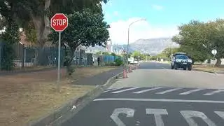 Exploring the three schools and last farm in the suburb of Bergvliet on a November day in Cape Town