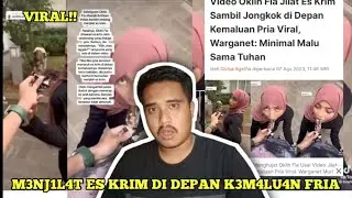 VIRAL!  M3NJ1L4T ES KRIM DI DEPAN K3M4LU4N PR1A