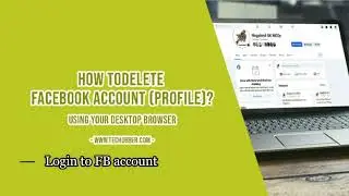 How to delete Facebook Account using desktop browser