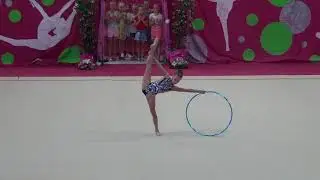 Милена Шмелёва 2008 г.р. обруч 2 место! 