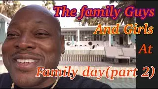 The Family Guys and Girls sing African Music, the Family Feuds over the band.