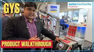 Madhus Garage Equipment Showcases GYS' Welding and Battery Solutions at Automechanika Frankfurt 2024