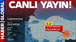 SON DAKİKA! Kahramanmaraş'ta Korkutan Deprem