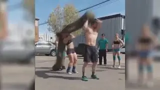 Карнавал приколов.  Топ шесть видео когда что то пошло не так.
