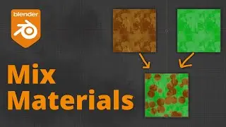 Blender - Mix and Blend Multiple Materials