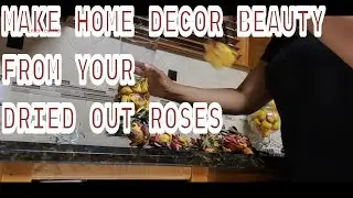 Wow! Transform your Dried-Out Roses into Stunning Beauty – Here's How!