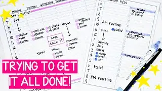 DAILY & WEEKLY PLAN WITH ME