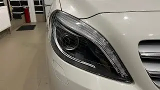 Mercedes Benz b-class w246 - замена линз, диодные Expression Drive