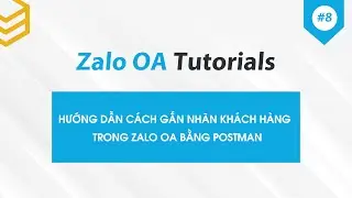 Zalo OA API | Hướng dẫn cách gắn nhãn khách hàng trong OA bằng Postman