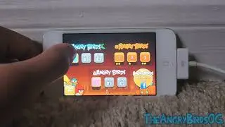 Angry Birds Seasons Free (v1.2.0) On My iPod Touch 4G