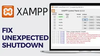 How to Fix Error MySQL Shutdown Unexpectedly in XAMPP - Due to a Blocked Port Missing Dependencies