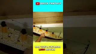 Как тонул Титаник из LEGO 
