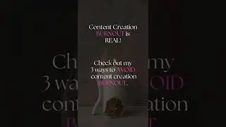Content Creation Burnout is Real... 