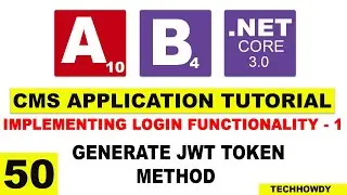 Implementing Login Functionality with JWT Token Authentication | ASP.NET CORE 3.0 | ANGULAR 10 - 1