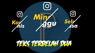 Cara membuat teks terbelah || pake aplikasi pixelab