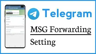 Telegram Message Forwarding Setting