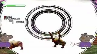 KOF MUGEN Tag Giygas Minus X4 vs Homer Simpsons Morrigan Peppa Pig and Boog