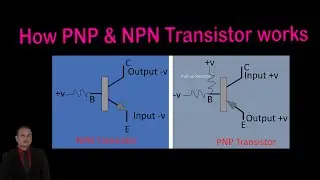How NPN & PNP Transistor Works
