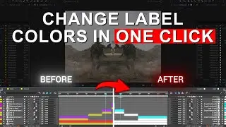 How To Change Label Colors In After Effects