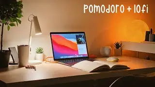 Study With Me Early Morning (1 HOUR) | Lofi Music (Pomodoro 25/5)