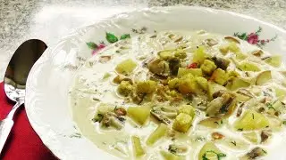 ГРИБНОЙ СУП. Как приготовить вкусный суп с грибами