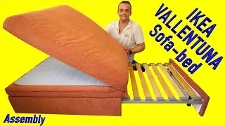 Ikea VALLENTUNA Sofa bed module Assembly instructions