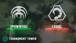 IPoWNYoU[Scrin] vs CABAL[Nod] - Tournament Tower - Tiberium Wars