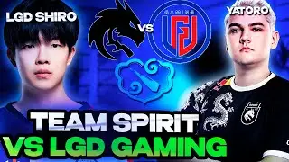 ЛЕГЕНДАРНАЯ ВСТРЕЧА TEAM SPIRIT vs LGD GAMING НА НОВОМ ТУРНИРЕ Snow Ruyi Inv