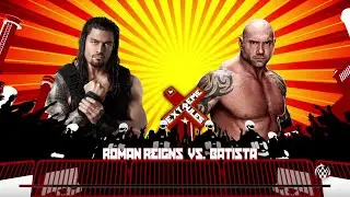 WWE 2K15- Roman Reigns vs Batista 