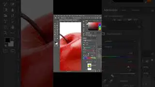 Changing apple color in Photoshop #photoshop #photoshoptutorial