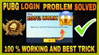 Pubg Network Error Login Failed Please Check Your Nerwork Settings | pubg network problem not open