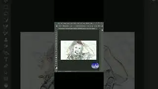 Ink Pen Effect in Photoshop #inkeffect