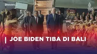 Jelang KTT G20, Biden dan Pemimpin Dunia Lainnya Tiba di Bali | Katadata Indonesia