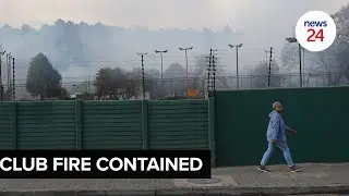 WATCH | No injuries reported as Firefighters battle blaze at Johannesburg Country Club