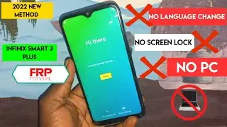 Infinix Smart 3 Plus (X627) Frp Bypass / infinix x627 Google Account Bypass [ Without Pc ] Android 9