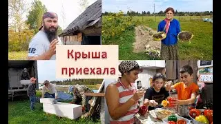 Брат приехал. Почти закончили ремонт квартиры для мамы
