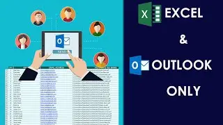 How To Batch-Email Automatically with Attachments Using Excel and Outlook only