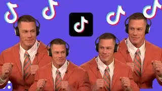 John Cena Dancing With Headphones Meme | TikTok Compilation | Funny TikTok Meme