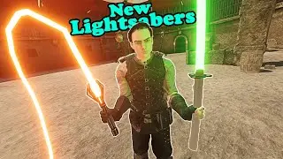 NEW LIGHTSABERS in Beamsabers Mod Blade and Sorcery U11 Best Mods!