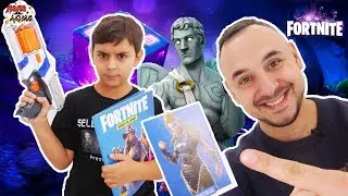 ПРЕДАТЕЛЬСТВО! Папа РОБ и ЯРИК играют в ФОРТНАЙТ! Наклейки FORTNITE: READY TO JUMP! Часть 4 13+