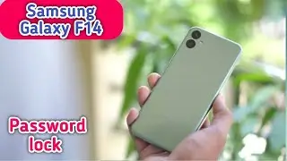 How To Set Screen Lock Password In Samsung Galaxy F14, Screen Lock Password Setting