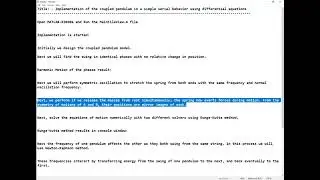 Coupled Pendulum Matlab Simulink | Performance analysis | Implementation