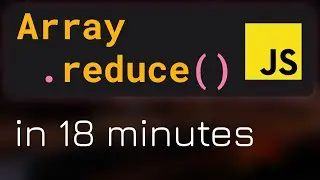 #50 Array.reduce() in JavaScript Programming (Hindi) - JavaScript Array Methods