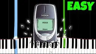 Nokia 3310 Ringtone [Easy Piano Tutorial]