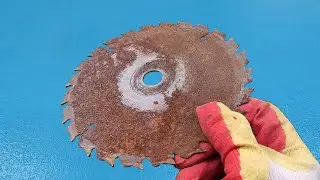 Brilliant idea from an old saw blade!!