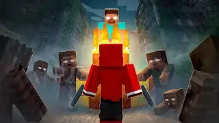 Surviving A Haunted Zombie Apocalypse In Minecraft