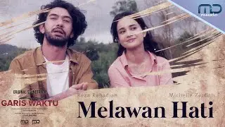 Reza Rahadian & Michelle Ziudith - Melawan Hati (Official Audio) | OST. Film Garis Waktu