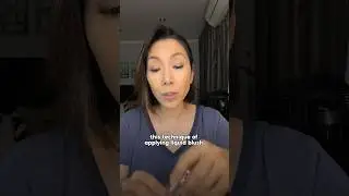 Liquid Blush Hack | Have you tried this? |#makeuptutorial #maturemakeuptips