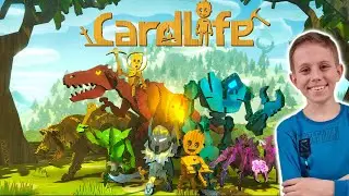 Забавный герой в КАРТОННОМ МИРЕ - Даник играет в CardLife