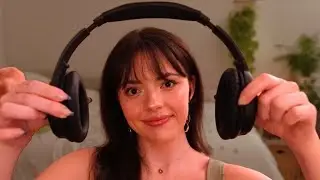 ASMR with Noise Suppression Headphones (gentle, muffled, quiet, lowlight)